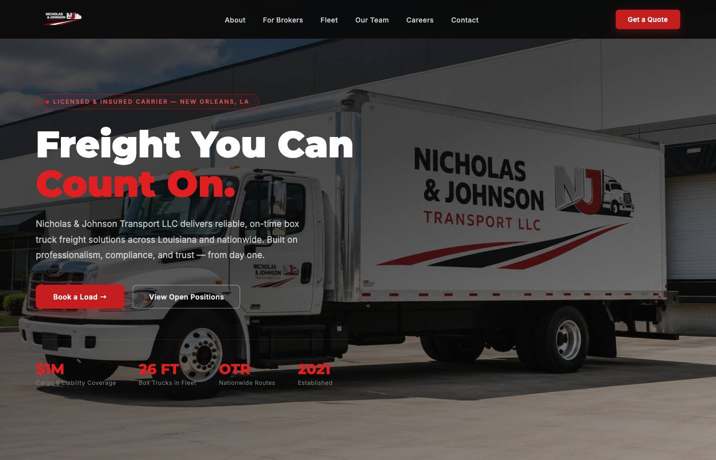 Nicholas & Johnson Transport